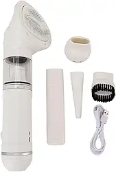 Pssopp Aspirador de pelos de gato, aspirador de cabelo para animais de estimação, capacidade de 2 L, 11 kpa 15 ferramentas de cuidados para animais de estimação, aspirador de pó, tudo em um, kit de