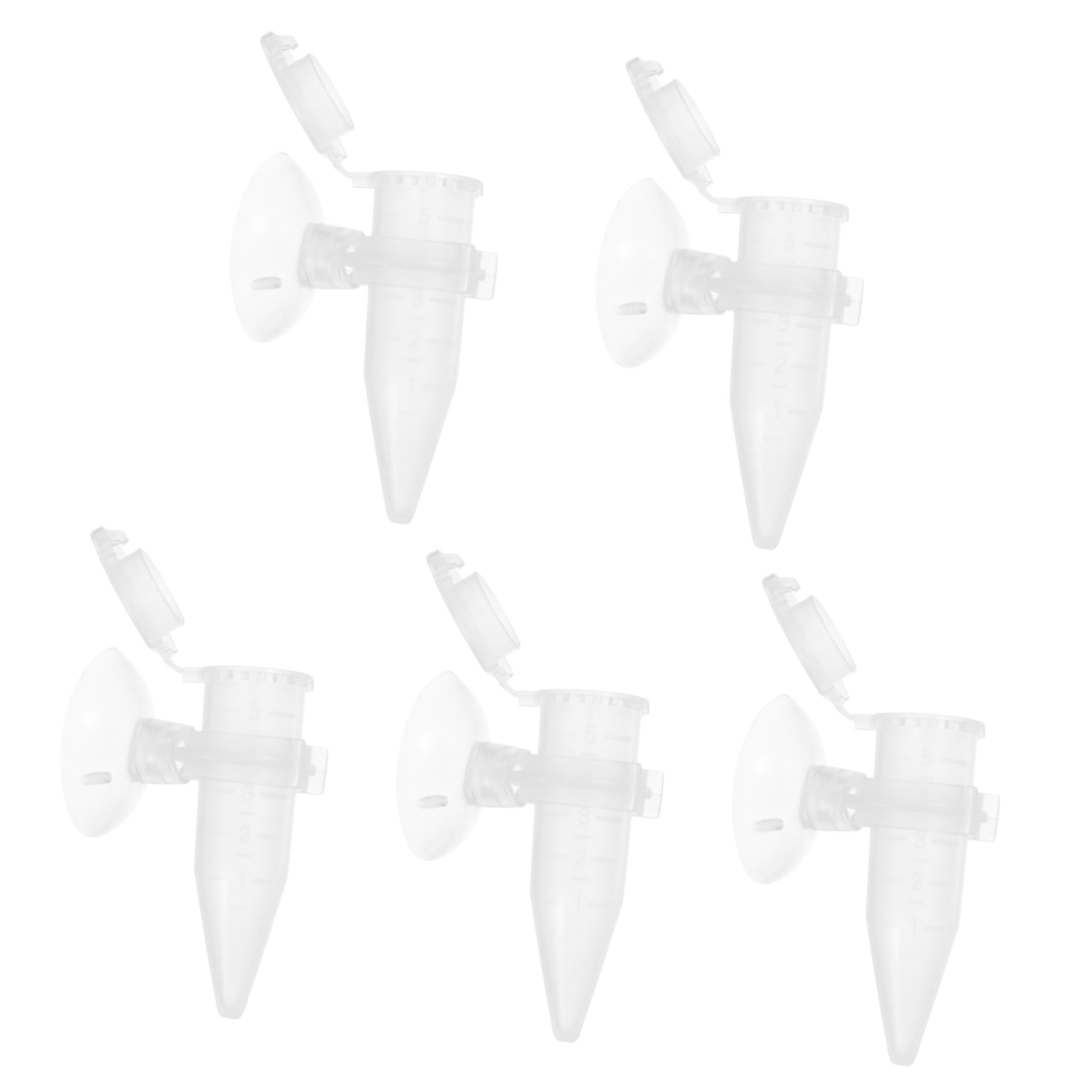 Beaupretty 5pièces Mini Couveuse à Crevettes avec Suction Cup Distributeur Automatique pour Aquarium Alimentateur Pratique pour Poissons Et Crevettes