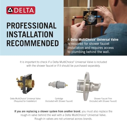 Image of Delta Faucet R10000-UNBX MultiChoice Universal Tub and Shower Valve Body