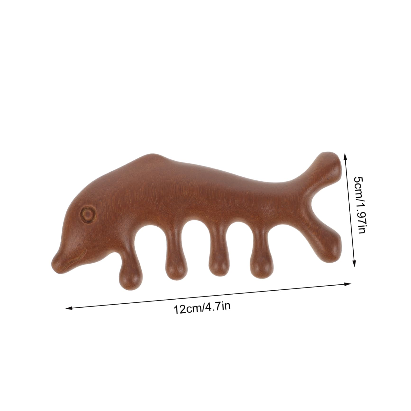 FOMIYES Wood Comb Detangling Combs Body Beauty Scraping Tool Styling Wood Comb Hair Care Comb Hand Carved Comb Body Acupoint Massager Portable Hair Comb Sandalwood Comb