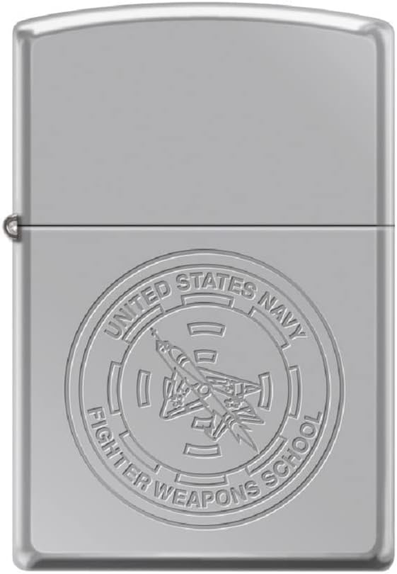 Zippo Lighter- for US Navy Top Gun Fighters Weapons School Windproof Lighter Top Gun Navy Blue #Z5543