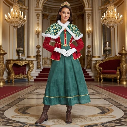 Robe médiévale longue en taille M pour soirée déguisement - 3