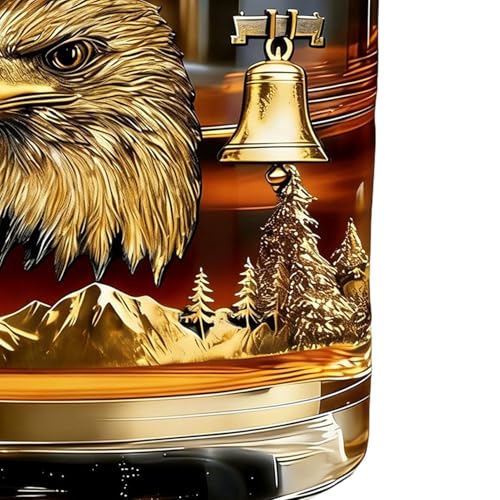 Vaso de whisky Old Fashioned con base pesada que evita derrames en fiestas de casa 7