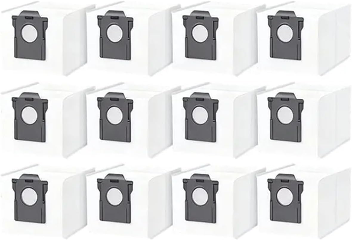 Compatible with Dreame X50s Pro Matrix 10 Matrix 10 Ultra Vacuum Dust Bags, 12 Pack