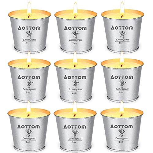 Candele Citronella Esterno, Aottom Set Candele...