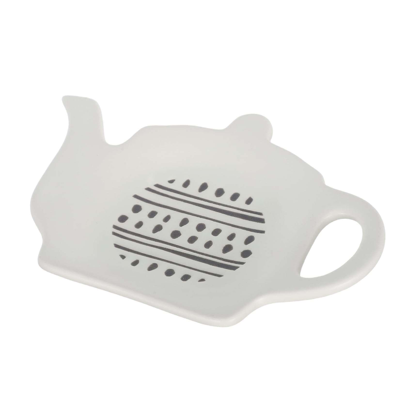 STOBAZA Ceramic Tea Bag Holder Porcelain Tea Bag Tray Cute Tea Bag Spoon Rest Multi Functional Tea Accessories for Home Decor for Friends and Family