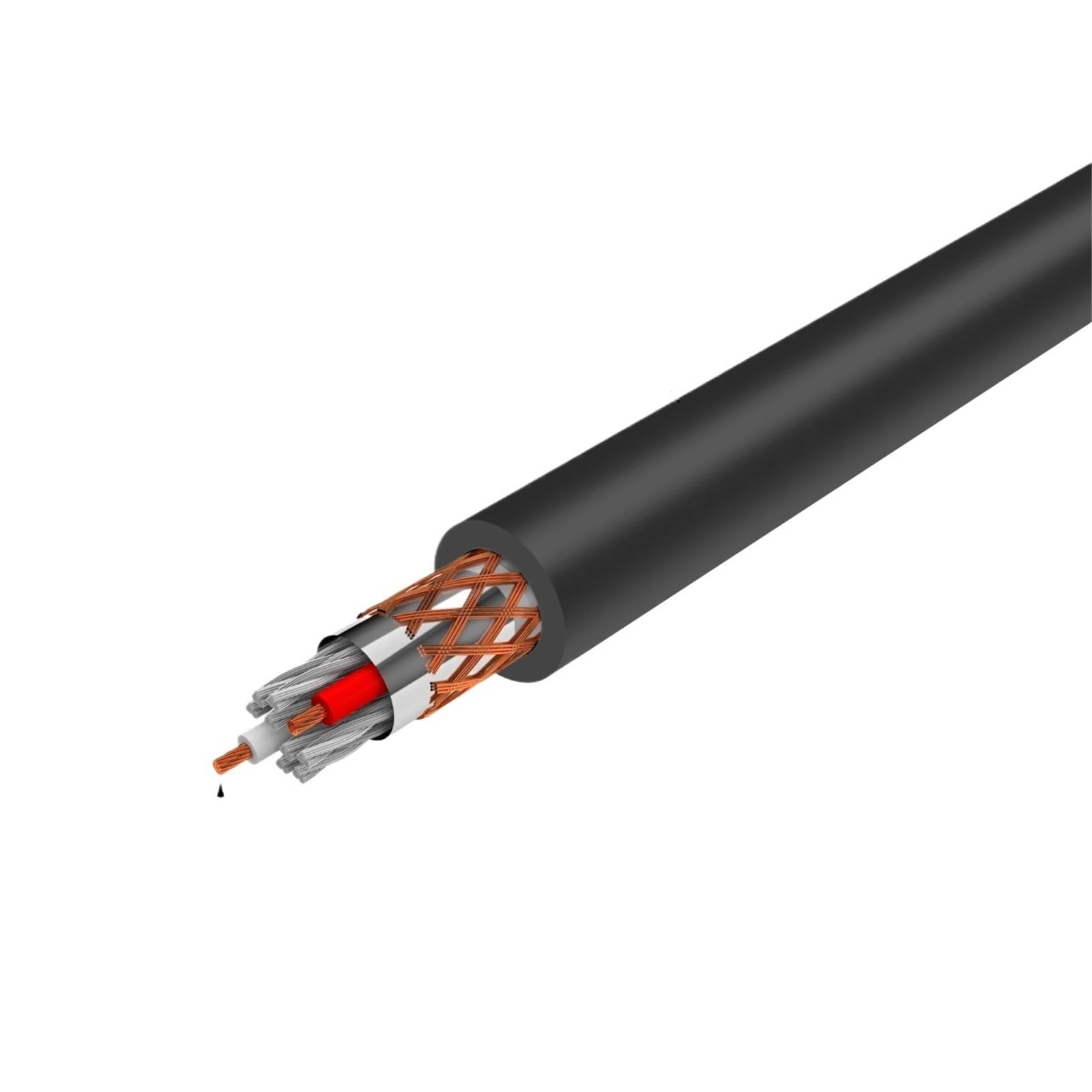 Zbalansowany kabel mikrofonowy XLR męsko-żeński, 3-pinowy kabel XLR do mikrofonu, sceny, elastyczny DJ Pro, redukcja szumów (fioletowy, 3 metry)