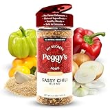 Sassy Chili Seasoning Blend by Peggysfood 4.5 oz