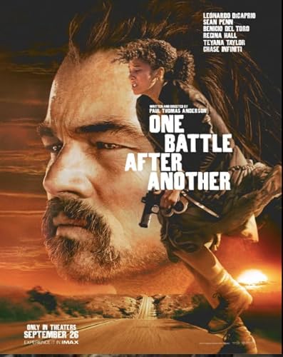 Paul Levinson interviews Brooklyn Demme about One Battle After Another cover art