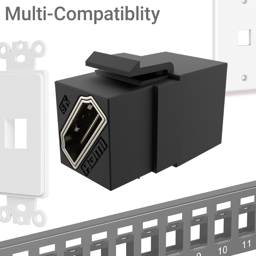 YOEMELY HDMI Keystone Coupler For 8K And 4K HDMI India | Ubuy - View #6