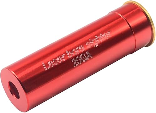 MOSANDON Vista láser de punto rojo, lase de visión para calibre .223REM20GA20GA20Gauge30-30Win.38.45ACP, visor láser con 2 juegos de baterías para