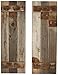 Barn Wood Rustic Decorative Shutter Set of 2
