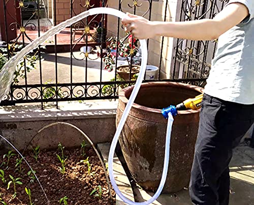 Bomba de taladro portátil para el mantenimiento de plantas, piscinas y hogar 6