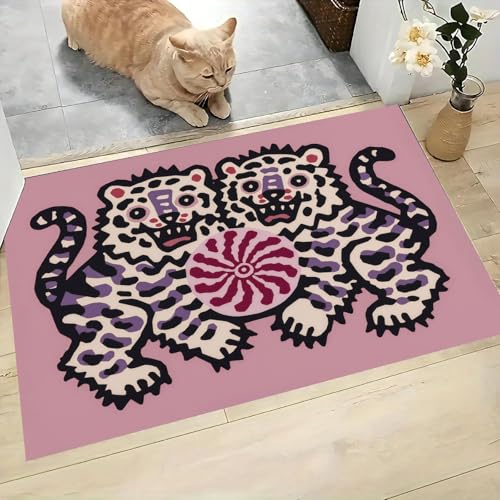Paillasson moelleux en microfibre absorbant et lavable 50x80cm - 3