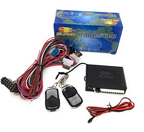 SLPRO Keyless Open Plug and Play Télécommande avec 2 émetteurs Chromé