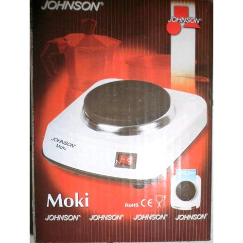 JOHNSON ELETTRODOMESTICI MOKI Da tavolo Piastra sigillata Bianco piano cottura