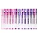 OfficeGoods Pink Purple Gel Pens with Refills – Pastel Adult Coloring Art – Medium 0.8-1.0mm Tips – Non-Toxic Gel Pens Set – Quick Dry Smudge-Free 24 Pack Colors