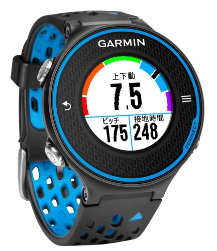 Garmin 010-01128-52 Forerunner 620 Black/Blue Japan Version (Not for Sale in United States)
