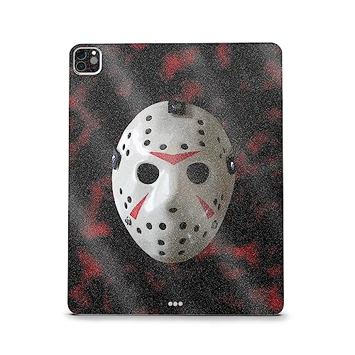 Image of MightySkins Carbon Fiber Skin Compatible with Apple iPad Pro 12.9 inch M2 6th Gen (2022) Full Wrap Kit - 13th Nightmare | Protective Durable Textured Carbon Fiber Finish | Easy to Apply | Made in The USA