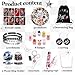 Japior Stray Kids Gifts,Stray Kids Kpop Merch with Drawstring Bag, 8 Cartoon Badges, 50 Stickers, 8 Photocards, 3 Design Bracelet, Necklace, Earrings, Keychain, Straykids Lanyards Merchandise for Fans