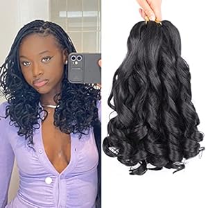 French Curly Braiding Hair 14 Inch ...