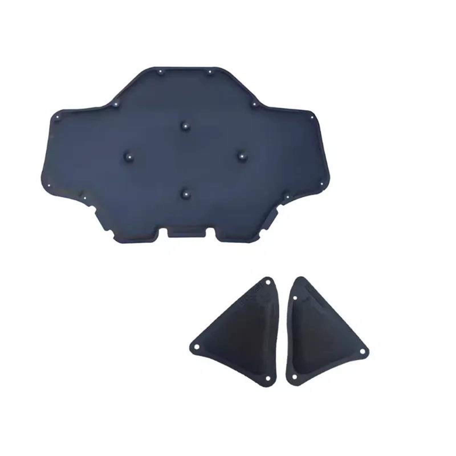 Slimes Style C Heat Liner Mat Car Hood Insulation Pad Engine Cover Liner Cotton Heat Soundproof Mat For X4 G02 F98 M For Sport M40i M40d 2019~2025(Style C)