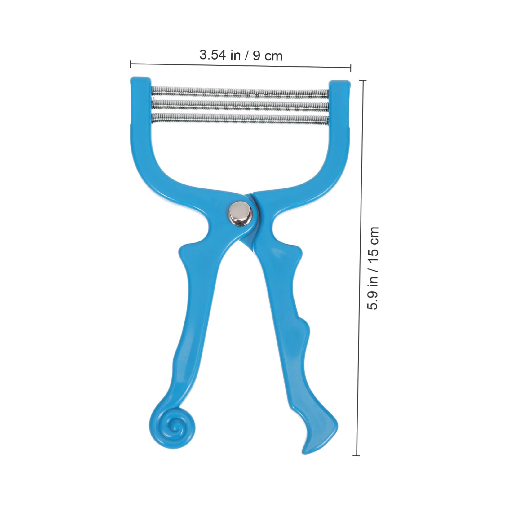 BESTYASH Facial Hair Remover 3pcs Spring Epilator Manual Hair Removal Tool for Women Safe Effective Non-Slip Grip