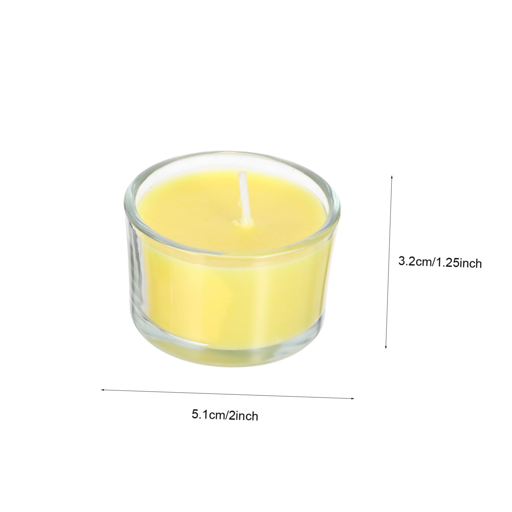 VOSAREA Candele Profumate in Tazza Di Uniche Anti-rovesciamento Anti- Per L'arredamento Della Casa