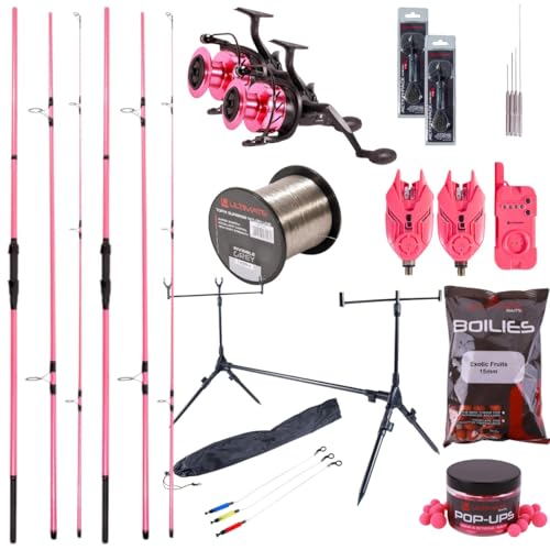 2x Ultimate Adventure Carp Queen 12ft