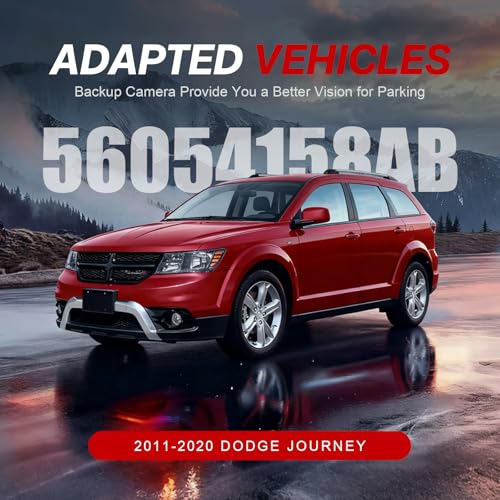 Image of 56054158AC Backup Camera Compatible with Journey 2011-2020 Replaces 56054158AB, 56054158AD, 56054158AE, 56054158AF, 56054158AG, 590-143, PAC109