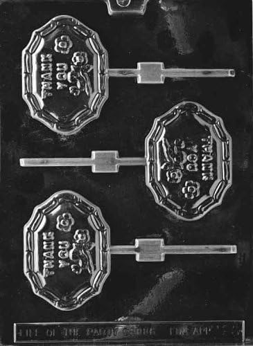 THANK YOU LOLLY molde de caramelo de chocolate