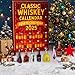 VICOMY 2025 Whiskey Advent Calendar,24-Day Whiskey-Themed Countdown A Daily Tasting Journey Through the World Flavors of Whiskey (Brown Whisky)