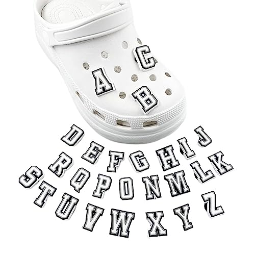 Traziewell Shoe Charms for Shoe Shoe Decoration Charm Letters Bracelet Wristband Accessories Party Favors Birthday Gifts for Women SDC00106