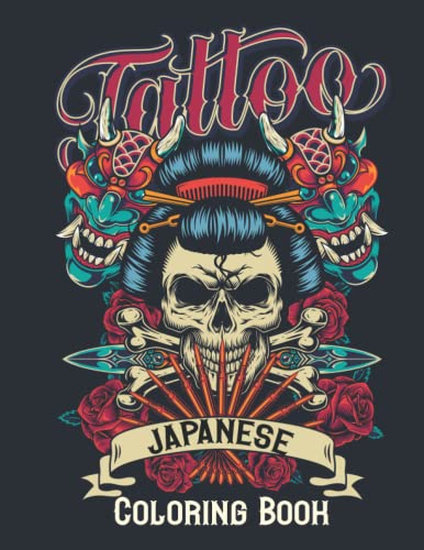 Independently published Tattoo Japanese Coloring Book