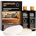 Produktbild Furniture Clinic Lederpflege-Set 2x250ml  Premium Lederreiniger + Conditioner - Pflegecreme mit Lederduft, inkl. Schwamm & Reinigungstuch  für Couch, Sofas, Autositze, Möbel