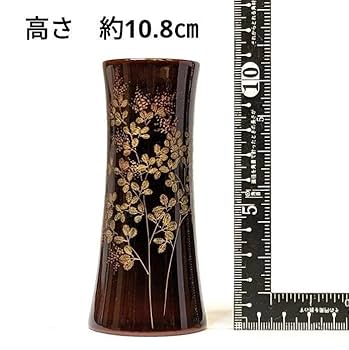 【匿名配送・新品・未使用】 吠木正樹作　線香立　本漆　紅溜塗　沈金　萩　木製 Amazon｜吠木正樹作 線香立 本漆 紅溜塗 沈金 萩 木製｜線香