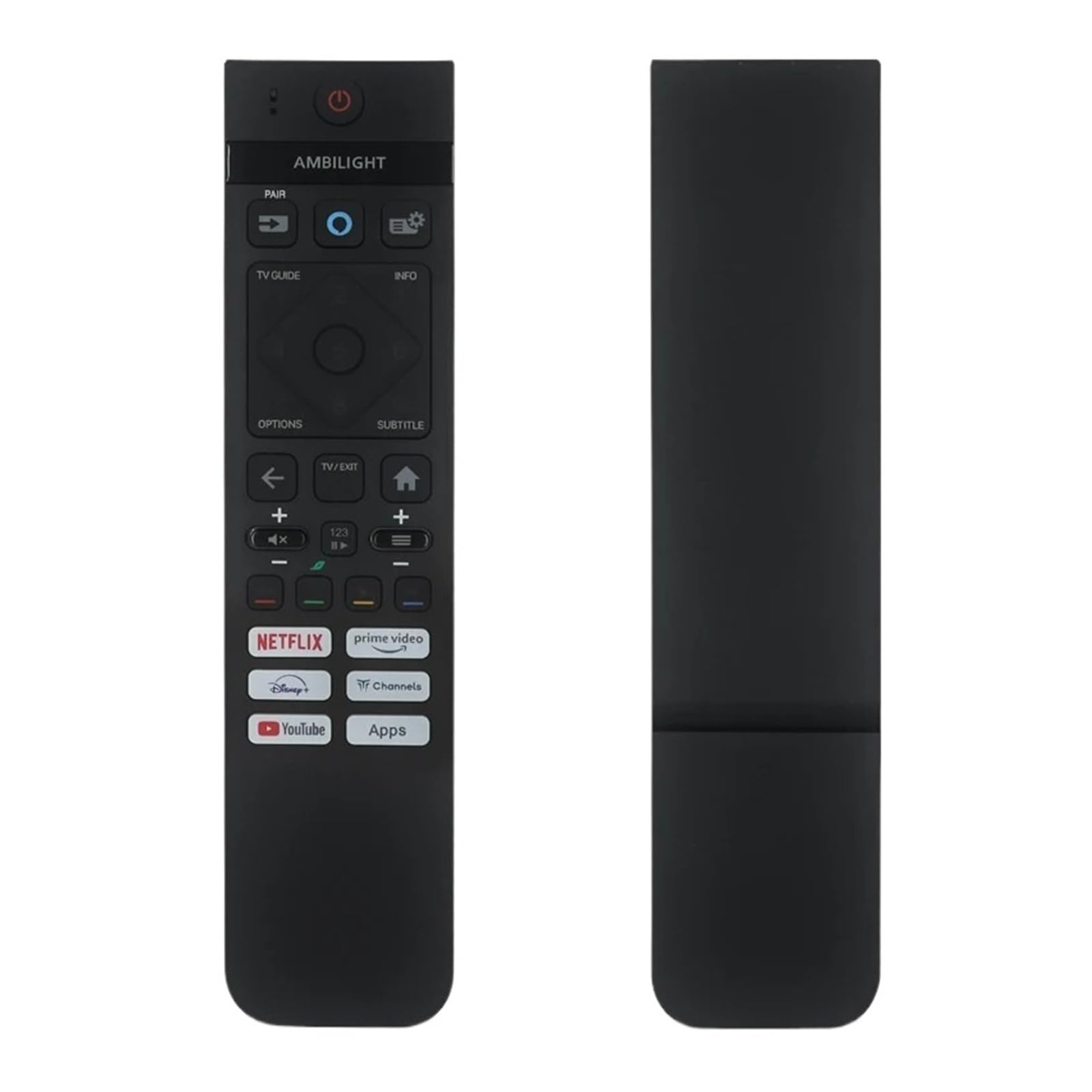 Control Remoto por Voz 398GM10BEPHNE000SY, Compatible con Philips, Compatible con Ambilight 55PUS8009/05 55PUS8009/12 OLED TV(Voice Edition)