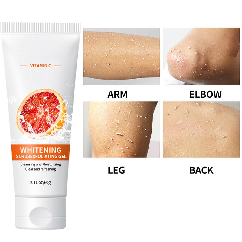 Miniatura 4 de Gel exfoliante naranja, gel exfoliante limpiador facial y corporal (A-1 unidad)