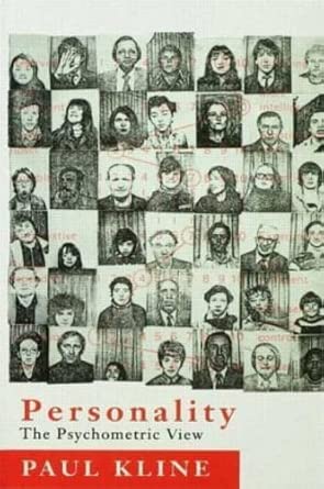 Personality: The Psychometric View book cover