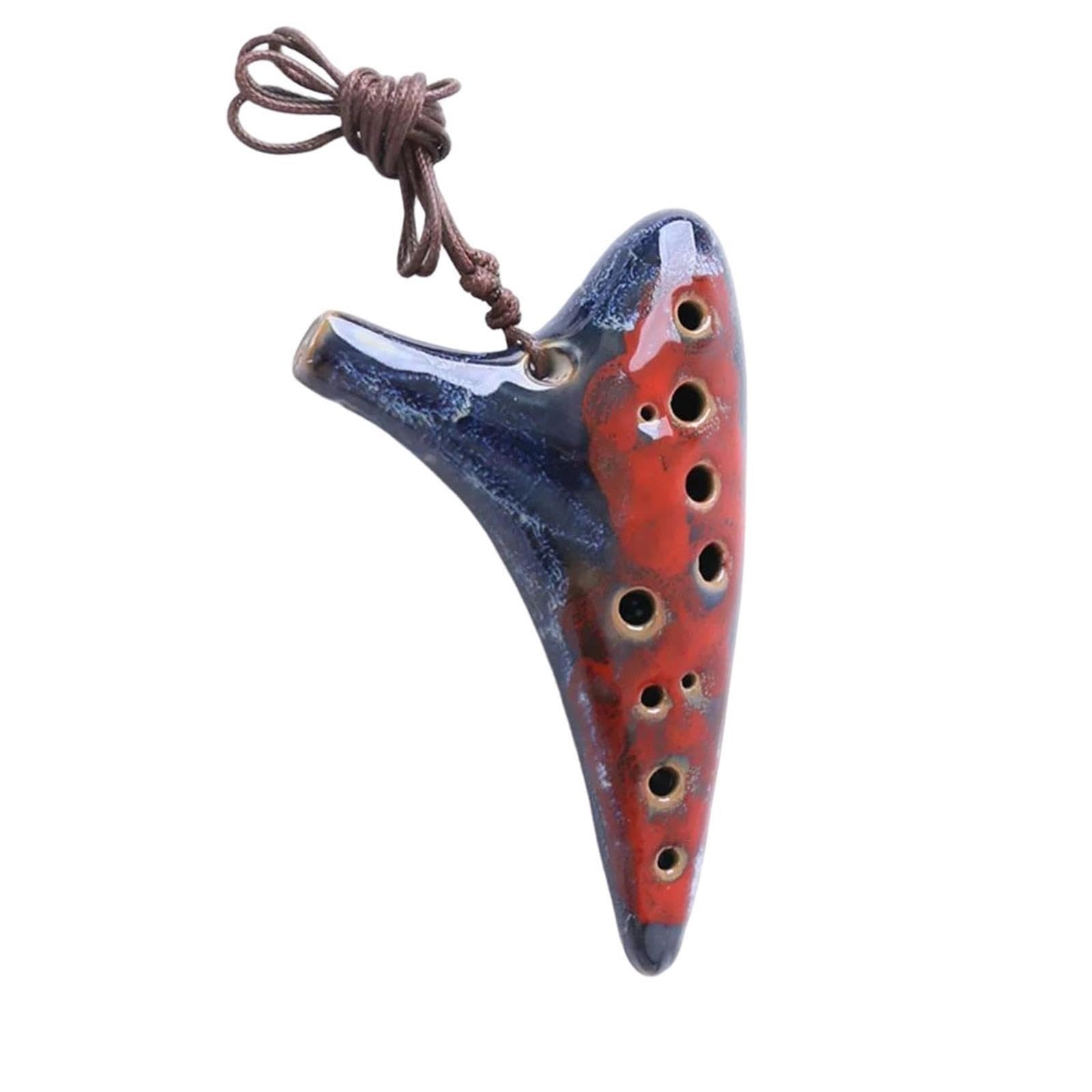 Alto Ocarina 12-otworowa Ceramika Ocarina Alto C