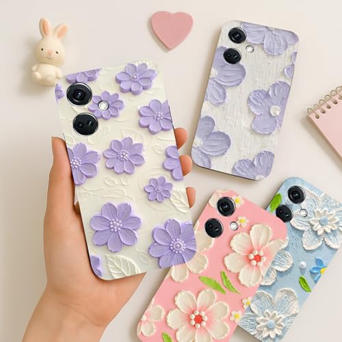 Image of COLORflow Back Cover Compatible with OnePlus Nord CE 3 5G | Whisper of Petals Customized Back Cover Compatible with OnePlus Nord CE 3 5G