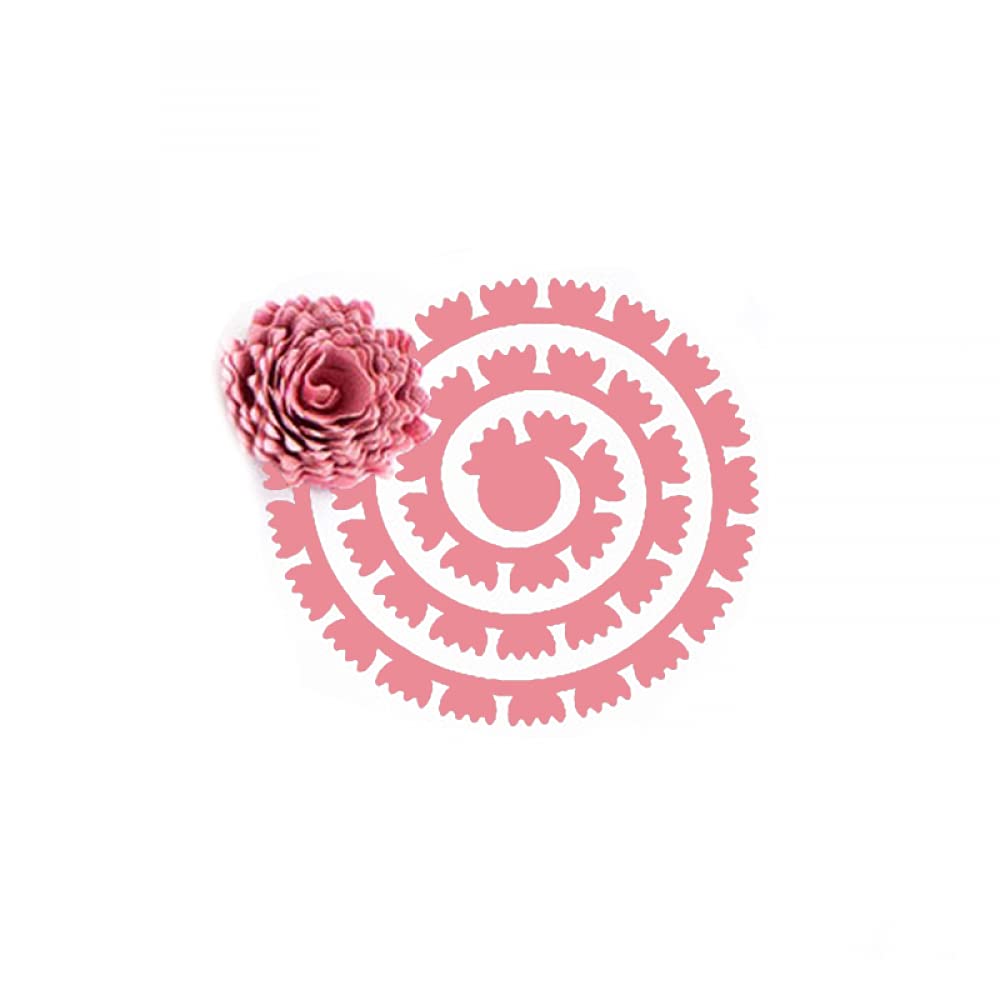 6 Fustelle Metallo Per Goffratura Fiori - Per Scrapbooking, Biglietti Fai Da Te