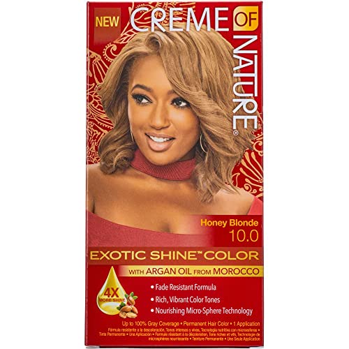 Creme Of Nature Color #10.0 Honey Blonde Exotic Shine (3 Pack)