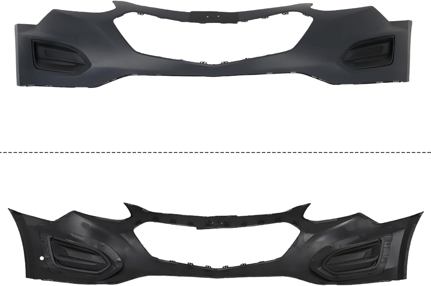 GXYWADY Front Bumper Cover Replacement for Chevy Equinox L/LS 2016 2017 GM1014119