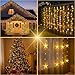 Holiday Joy 200 PCS of Mighty Clip Hooks for Outdoor String Lights - Quick & Easy Installation Christmas Lights Clips for Shingles & Gutters - Patent Design String Light Hooks - Made in USA