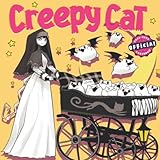 Creepy Cat 2022 Calendar: Anime-Manga OFFICIAL calendar 2022 -Creepy Cat Weekly & Monthly Planner...