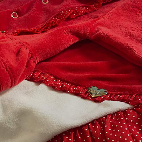 Saída Maternidade Menina Poá Vermelho - Maxibaby