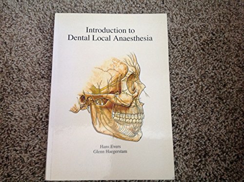 Introduction to Dental Local Anesthesia B0018TU86S Book Cover