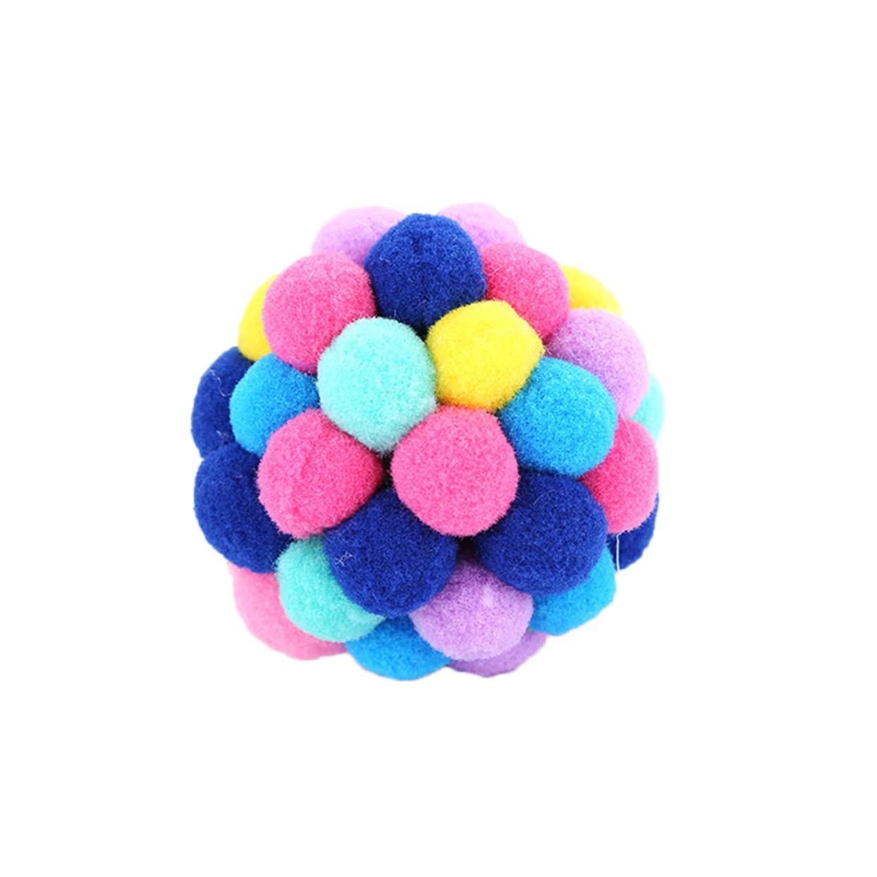 BESPORTBLE Colorful Cat Bell Rattle Balls for Cats Random Color Plastic Balls for Engaging Playtime and Training for Indoor Fun and Entertainment