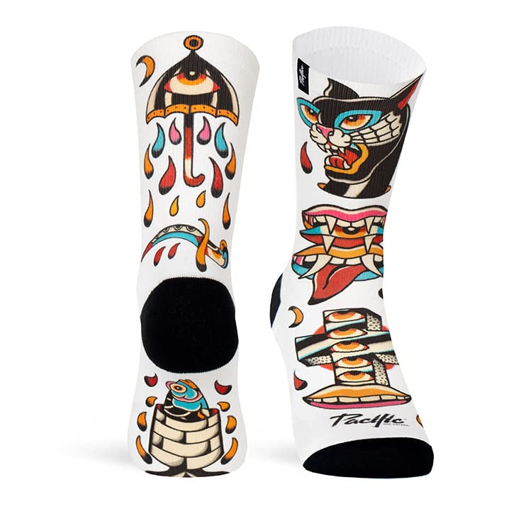 Chaussette de course Coolmax respirante multicolore pour running et marathon